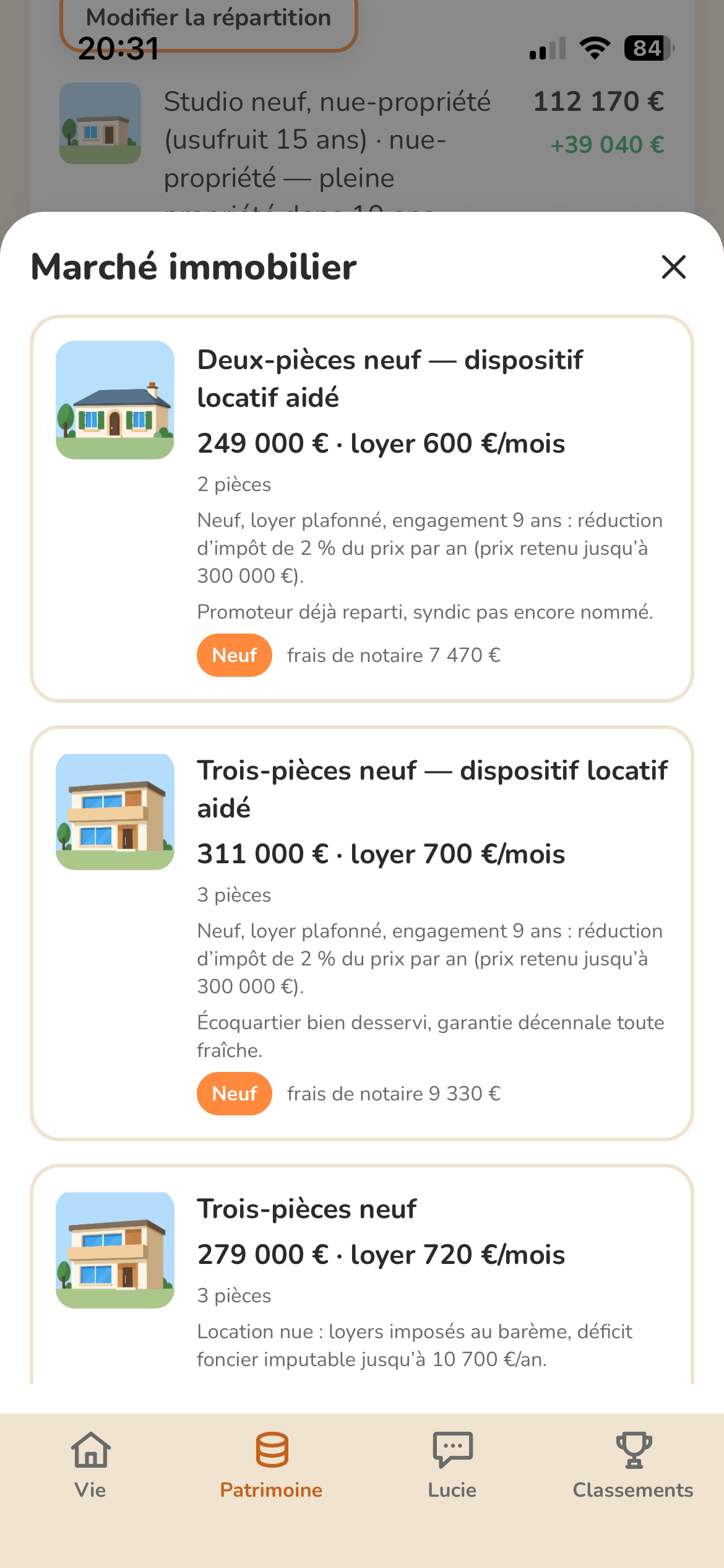 Le marché immobilier et ses régimes fiscaux